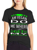 Vegan Protein T-Shirt - Funny Vegan Gift