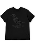 Black Bird Graphic Tee - Unisex