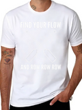 Find Your Flow Rowing T-Shirt