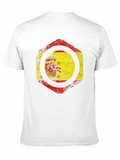 Spain Flag Distressed T-Shirt