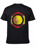 Spain Flag Distressed T-Shirt