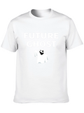 Future Ghost Graphic T-Shirt - Black