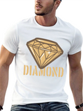 Diamond Graphic Tee - Stylish Casual Wear