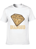 Diamond Graphic Tee - Stylish Casual Wear