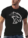 Dodge SRT Hellcat Logo Black T-Shirt