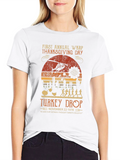 WKRP Thanksgiving Turkey Drop T-Shirt