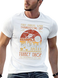 WKRP Thanksgiving Turkey Drop T-Shirt