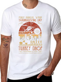 WKRP Thanksgiving Turkey Drop T-Shirt