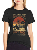 WKRP Thanksgiving Turkey Drop T-Shirt