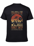 WKRP Thanksgiving Turkey Drop T-Shirt