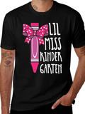 Lil Miss Kindergarten Graphic T-Shirt