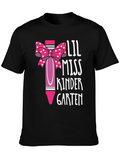 Lil Miss Kindergarten Graphic T-Shirt