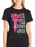 Lil Miss Kindergarten Graphic T-Shirt
