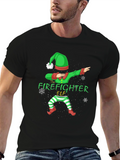 Firefighter Elf T-Shirt