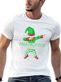 Firefighter Elf T-Shirt