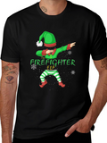 Firefighter Elf T-Shirt