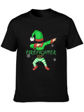 Firefighter Elf T-Shirt