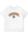 HODL Bitcoin Crypto Black T-Shirt