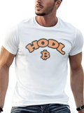 HODL Bitcoin Crypto Black T-Shirt