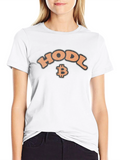 HODL Bitcoin Crypto Black T-Shirt