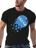 Dream Graphic Print Black T-Shirt