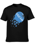 Dream Graphic Print Black T-Shirt