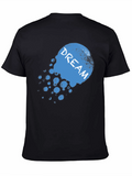 Dream Graphic Print Black T-Shirt