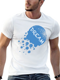 Dream Graphic Print Black T-Shirt