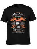 Legends Born in May 1961 T-Shirt