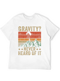 Gravity? Never Heard of It! Retro Paragliding T-Shirt