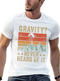 Gravity? Never Heard of It! Retro Paragliding T-Shirt