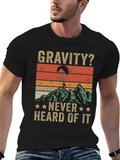 Gravity? Never Heard of It! Retro Paragliding T-Shirt