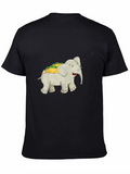 Elephant Taco Funny Graphic T-Shirt