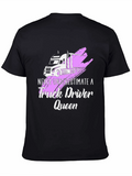 Truck Driver Queen T-Shirt - Never Underestimate