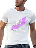 Truck Driver Queen T-Shirt - Never Underestimate
