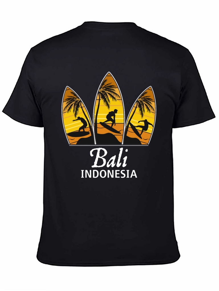 Bali Indonesia Surfing T-Shirt