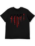 Beast Drip Graphic Tee - Bold Streetwear