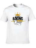 Baking Queen Black Graphic Tee