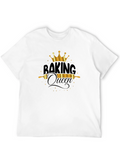 Baking Queen Black Graphic Tee