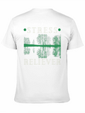 Stress Reliever T-Shirt: Nature Reflection Graphic