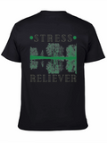 Stress Reliever T-Shirt: Nature Reflection Graphic