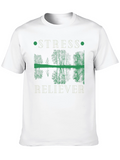 Stress Reliever T-Shirt: Nature Reflection Graphic