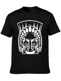 Tribal Mask Graphic T-Shirt