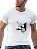 Bowling Strike T-Shirt - Fun Cartoon Design