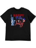 Happy 4th of July Graphic Tee