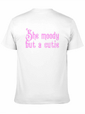 She Moody But A Cutie Graphic Tee
