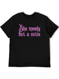 She Moody But A Cutie Graphic Tee