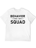 Behavior Squad Graphic Tee - Black
