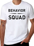 Behavior Squad Graphic Tee - Black