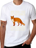 Funny Fox & Farmer Graphic Tee